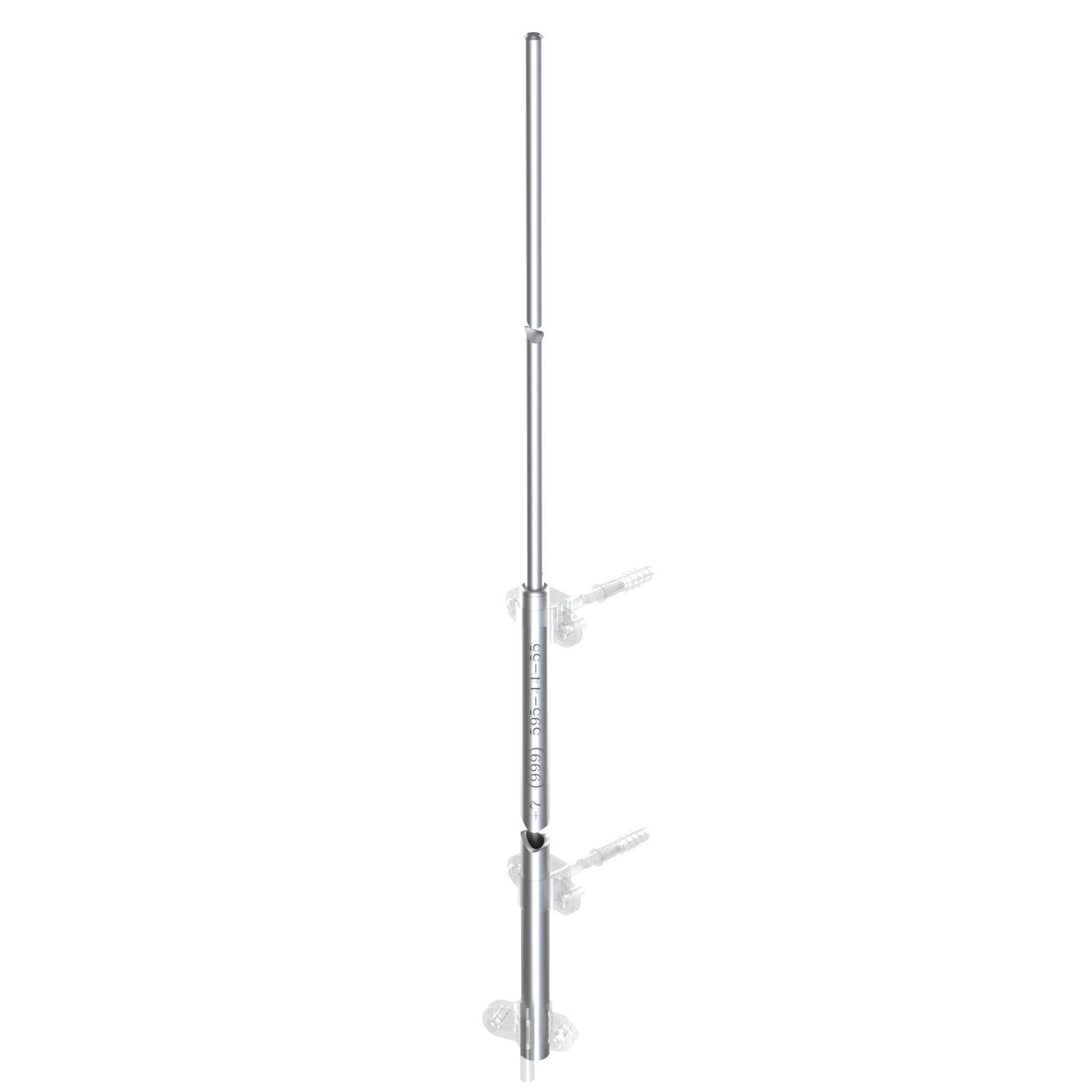 Молниеприёмная мачта с креплением на стену 1,5 метра