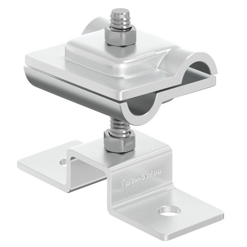 Держатель проводника на гор. и верт. пов., L=25мм