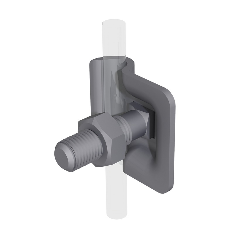 Зажим крестообразный из оцинкованной стали