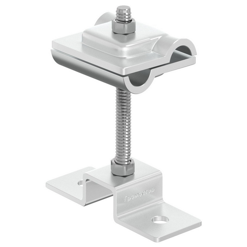 Держатель проводника на гор. и верт. пов., L=80мм