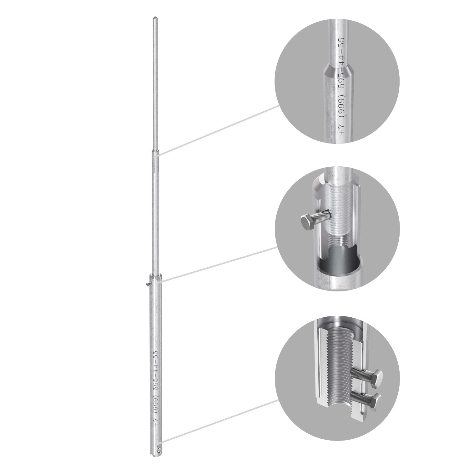 Молниеприемная мачта, 5 м