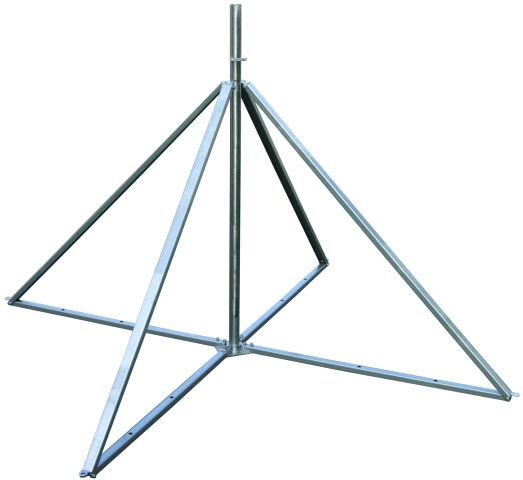 Четырехнога для молниеприемной мачты