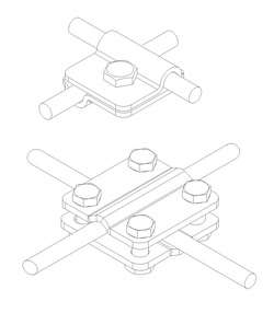 Соединители для молниезащиты и заземления